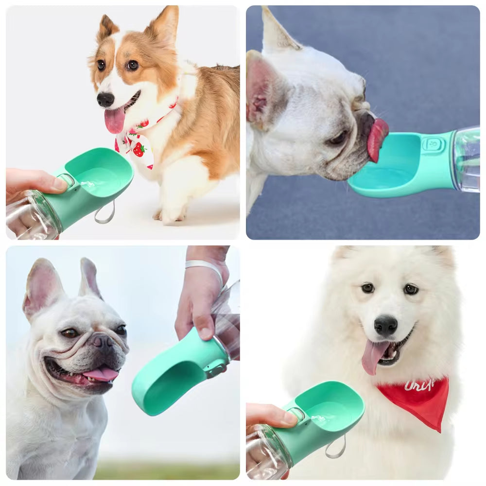 Ultimate Portable Dog Water Bottle - Leakproof Outdoor Hydration for Small & Large Dogs, Cats & More!