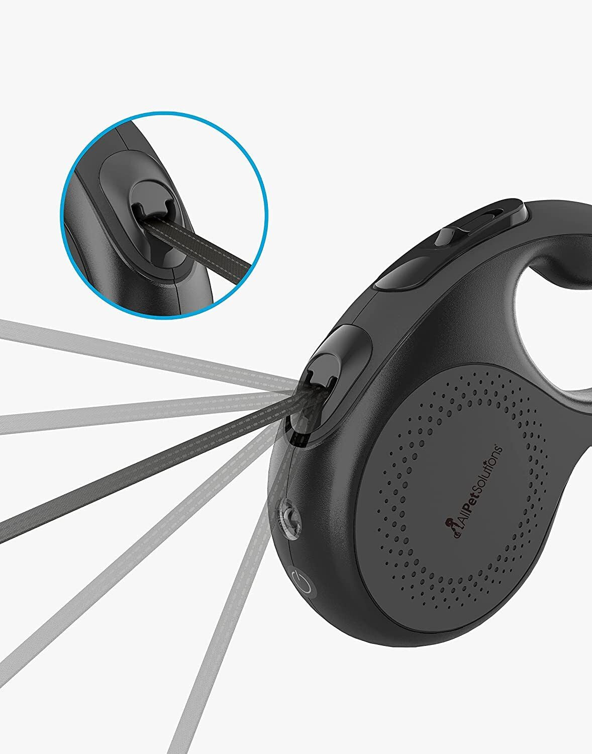 Retractable Dog Leash - Extendable Tape Cord (3M, 5M, 8M) for Dogs Up to 50kg