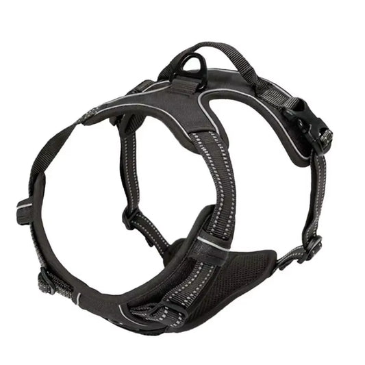 Heavy-Duty Reflective No-Pull Dog Harness with Front Clip and Control Handle for Dog Walking