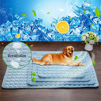 Pet Cooling Gel Mat - Comfortable Cushion for Dogs and Cats in Summer