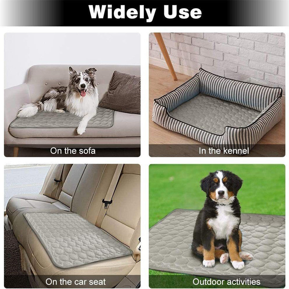 Pet Cooling Gel Mat - Comfortable Cushion for Dogs and Cats in Summer