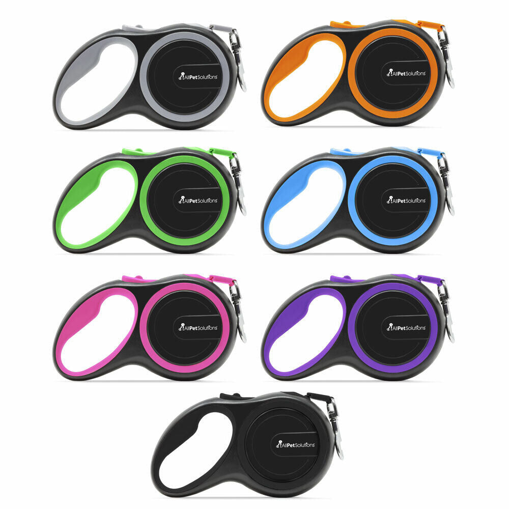 Retractable Dog Leash - Extendable Tape Cord (3M, 5M, 8M) for Dogs Up to 50kg