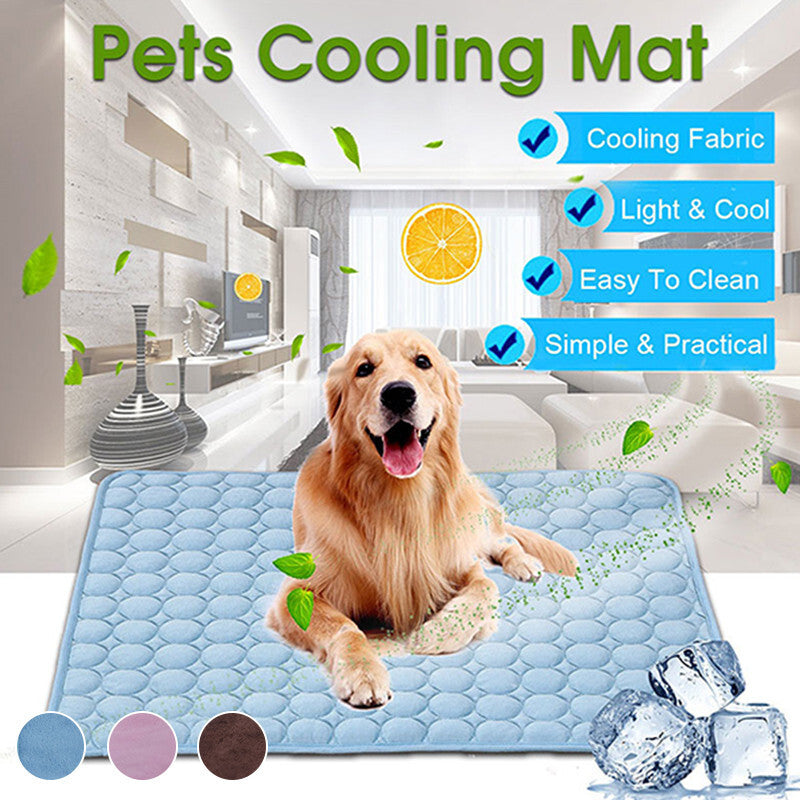 Pet Cooling Gel Mat - Comfortable Cushion for Dogs and Cats in Summer